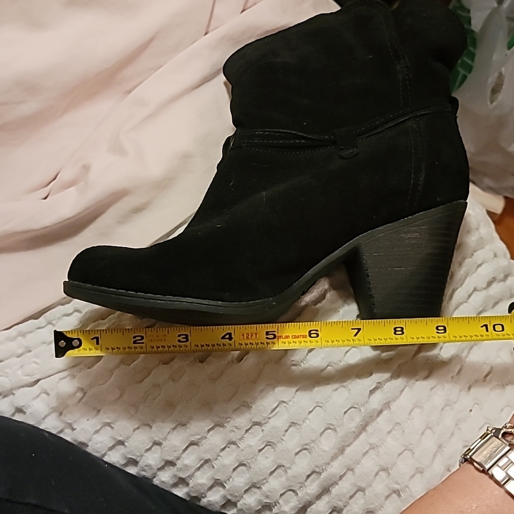 Black suede MIA boots size 8.5 - Picture 10 of 11